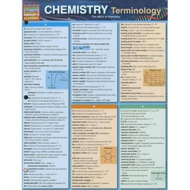 Chemistry Terminology، The ABC's of Chemistry (Quick Study: Academic)
