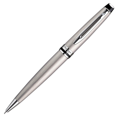 Waterman Expert SS Chrome Trim Executive Pen, Blue Ink Color, Ballpoint