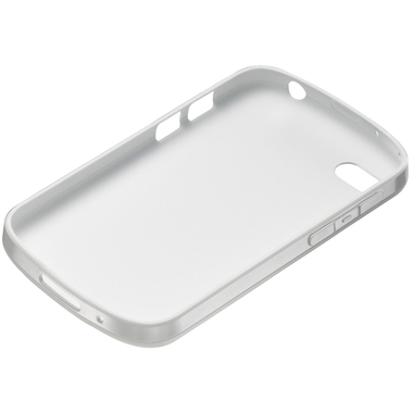 BlackBerry Soft Shell, Back Cover Mobile Case, for (BlackBerry) Q10, White