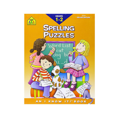 Spelling Puzzles, Grades 1-2 (Ages 6-8)