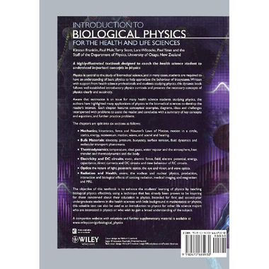 Introduction to Biological Physics for the Health and Life Sciences
