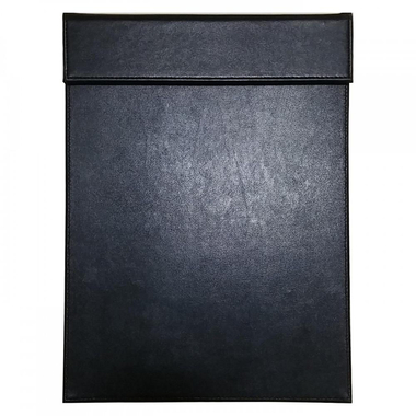 حامل ورق لوحي مزود بمشبك، جيب واحد، A4، أسود