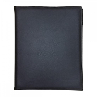 حاملة شهادة، A4، PU بلاستيك، بني