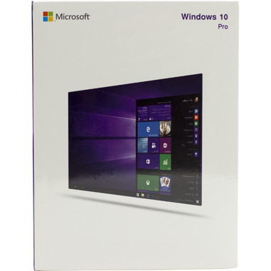 مايكروسوفت ويندوز 10 بروفيشينال، عربي، مستخدم واحد، CD‎/‎DVD