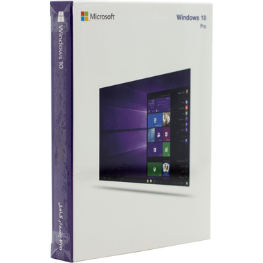 مايكروسوفت ويندوز 10 بروفيشينال، عربي، مستخدم واحد، CD‎/‎DVD