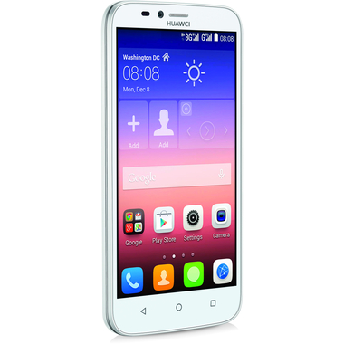 HUAWEI Y625, 4 GB, 1 GB RAM, White, 3G, Qualcomm MSM8212 Snapdragon 200