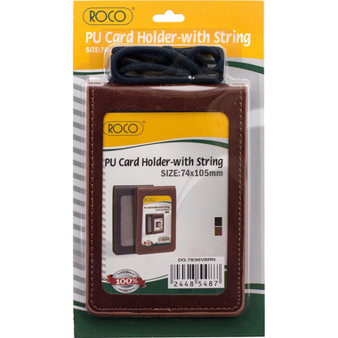 Wallet Type ID/Card Holder, Brown