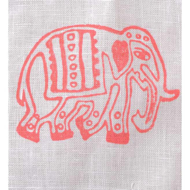 Plaid Fabric Creations Block Stamp - Parade Elephant (Medium) Block Printing, 2.5" X 3"
