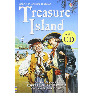 Treasure Island، Usborne Young Reading، Angela Wilkes