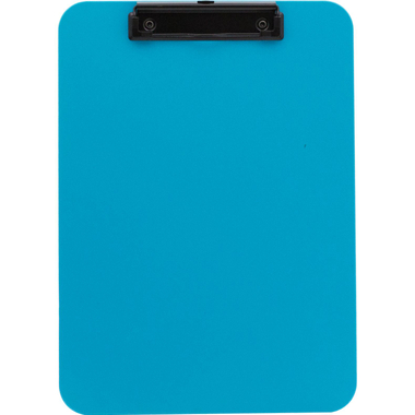 ابيل شاتربروف سنادة ورق بمشبك عادية، A4، بلاستيك، ازرق