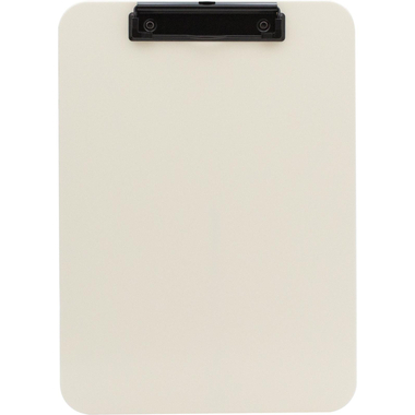 ابيل شاتربروف سنادة ورق بمشبك عادية، A4، بلاستيك، ابيض