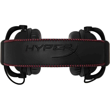 كينجستون هايبر اكس كلاود كور سماعة رأس  للالعاب، سلكي، منفذ صوت 3.5 مم، ميكروفون أحادي الاتجاه وقابل للفصل، اسود