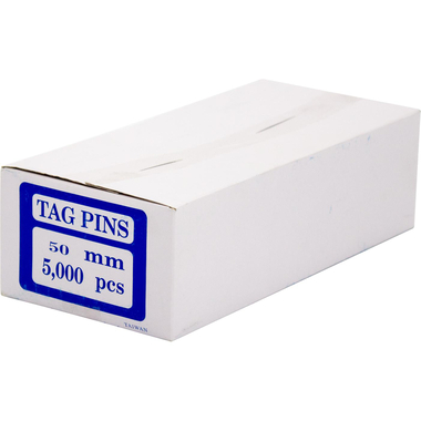 Tag Pin, 50 mm, White