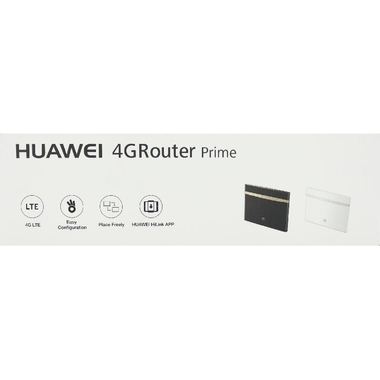 Huawei B525 4G CPE Router, Wireless AC (802.11ac), Dual Band (2.4 GHz/5 GHz), up to 64 Devices, 4 Port (LAN), Black