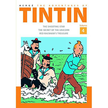 The Adventures of TinTin، Volume 4 - The Shooting Star;The Secret of The Unicorn;Red Rackham's Treasure
