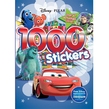 1000 Stickers: Disney Pixar