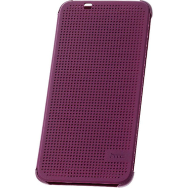 HTC Dot View, Flip Cover Mobile Case, for (HTC) Desire 620, Blue