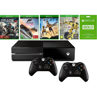 Microsoft Xbox One, 1 TB, Black