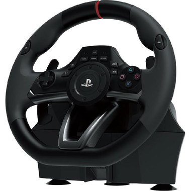 HORI RWA Apex Racing Wheel + Pedals, Wired, for PlayStation 4/PlayStation 5, PC,  Black