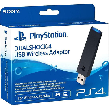 Sony DualShock 4: USB Wireless Adapter Controller Accessory, Wireless, for Gaming Laptop/Gaming Desktop Computer/Gaming CPU (Windows/Mac), Black