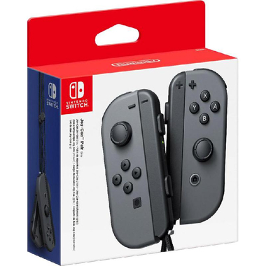 Nintendo Switch ・Joy-Con Nintendo Joy-Con (L)/(R) Controller Wired Black/Grey - Jarir