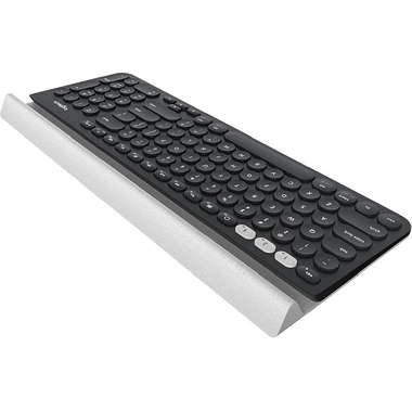 Logitech K780 Multi-Device Keyboard, Bluetooth, for Laptop/PC Desktop Computer/CPU, Dark Grey