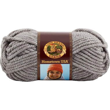 ليون براند هوم تاون خيط غزل، الولايات المتحدة الامريكية، سميك جدا، رمادي دالاس