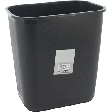 Wastebasket, 26.00 l ( 5.72 gl ), Plastic, Black