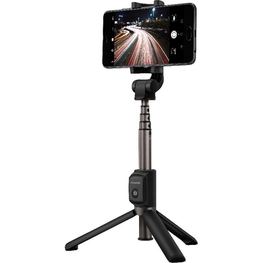 Huawei AF15 Tripod/Selfie Smartphone Camera Accessory, for Smartphone (Selected), Black