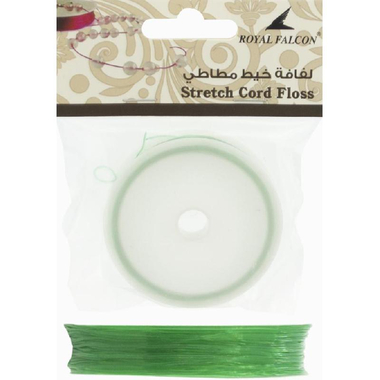 حبل تزيين، 0‎.8‎ MM، اخضر،