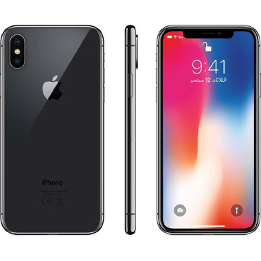 Apple iPhone X, 256 GB, 1 GB RAM, Space Grey, 4G LTE, Apple A11 Bionic