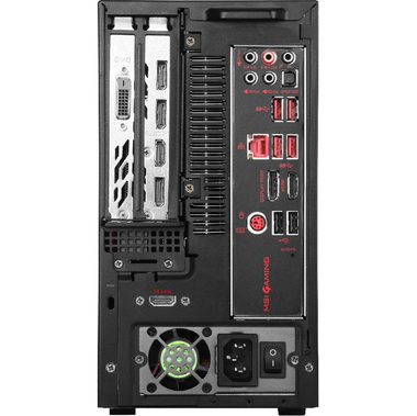 MSI NightBlade MI3 Gaming CPU, Intel Core i7-7700K (7th Gen), 16 GB RAM, NVIDIA GeForce GTX 1070 (8 GB), 256 GB PCIe NVMe M.2 SSD/2 TB HDD
