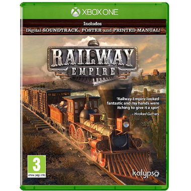 Railway Empire, Xbox One (Games), Simulation & Strategy, Blu-ray Disc