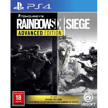Tom Clancy's Rainbow Six: Siege - Advanced Edition, PlayStation 4 (Games), Action & Adventure, Blu-ray Disc