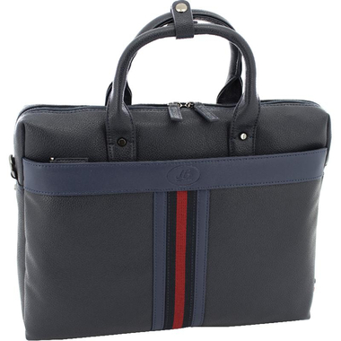 JB Briefcase, for 12" (Device), Blue/Red