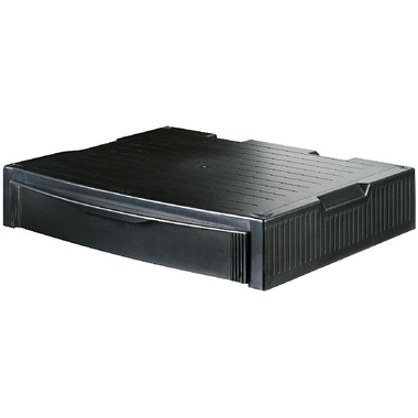 هان منظم المكتب، حامل شاشة مع درج، قسم 1، اسود