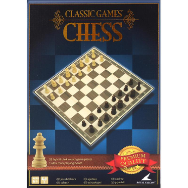 Royal Falcon Classic Games Chess Strategy Game, 6 Years and Above, English