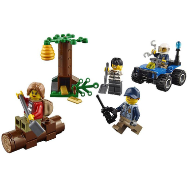 LEGO CITY Mountain Fugitives Interlocking Bricks Set, 5 Years and Above
