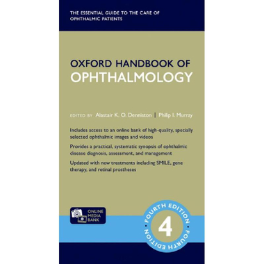 Oxford Handbook of Ophthalmology (Oxford Medical Handbooks), 4th Edition