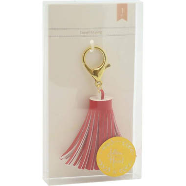 ميدالية، سلسلة مفاتيح مزينة بأطراف أزياء مبتكرة، وردي