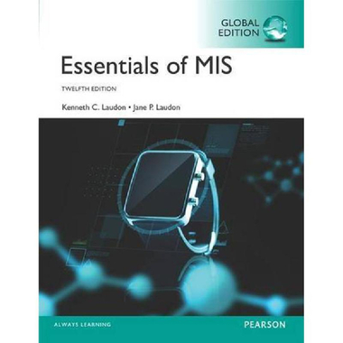 Essentials of MIS، 12th Global Edition