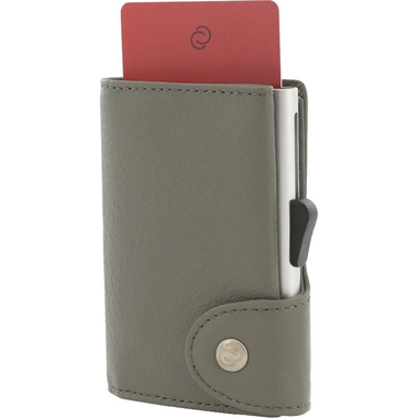 C-Secure Casual Card Wallet, Leather, Brown