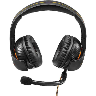 Thrustmaster Y-350CPX 7.1 Gaming Headset, Wired, 3.5 mm Connector/USB, Rotating Microphone, Black/Orange