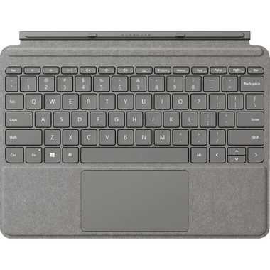 Microsoft Surface Go Signature Type Cover Tablet Keyboard Case, Magnetic Attachment, for Microsoft Surface Go, Platinum