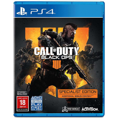 Call of Duty: Black Ops 4 - Specialist Edition, PlayStation 4 (Games), Action & Adventure, Blu-ray Disc