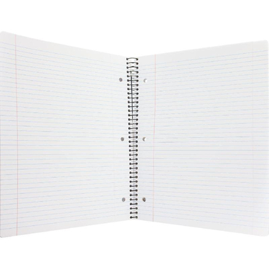 Roco Neon Notebook, A4, 200 Sheets, Single Ruled (Arabic), Purple