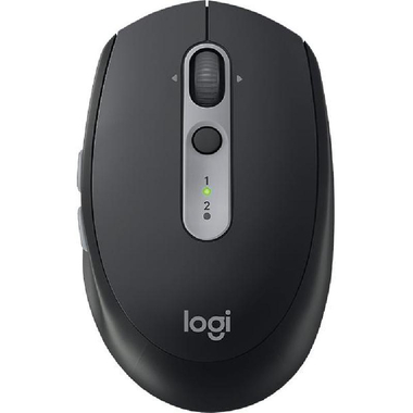 Logitech M590 Multi-Device Silent Mouse, Bluetooth, Optical, 1000 dpi, Graphite Tonal