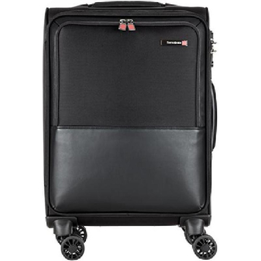 سامسونايت سفتون حقيبة سفر حقيبة بعجلات، مناسب لاجهزة 15.6 بوصة، اسود