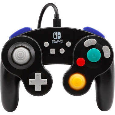 PowerA GameCube Controller, Wireless, for (Nintendo) Switch, Black
