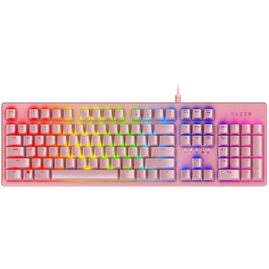 Razer Huntsman Quartz (US) Opto-Mechanical Gaming Keyboard, Wired, for Laptop/Desktop Computer/Gaming Desktop Computer/CPU (Windows OS), Pink